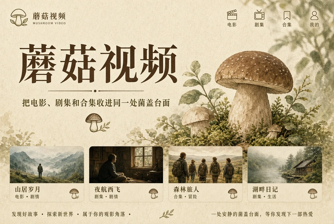 蘑菇视频今日影视导览封面